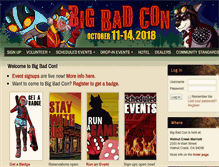 Tablet Screenshot of bigbadcon.com